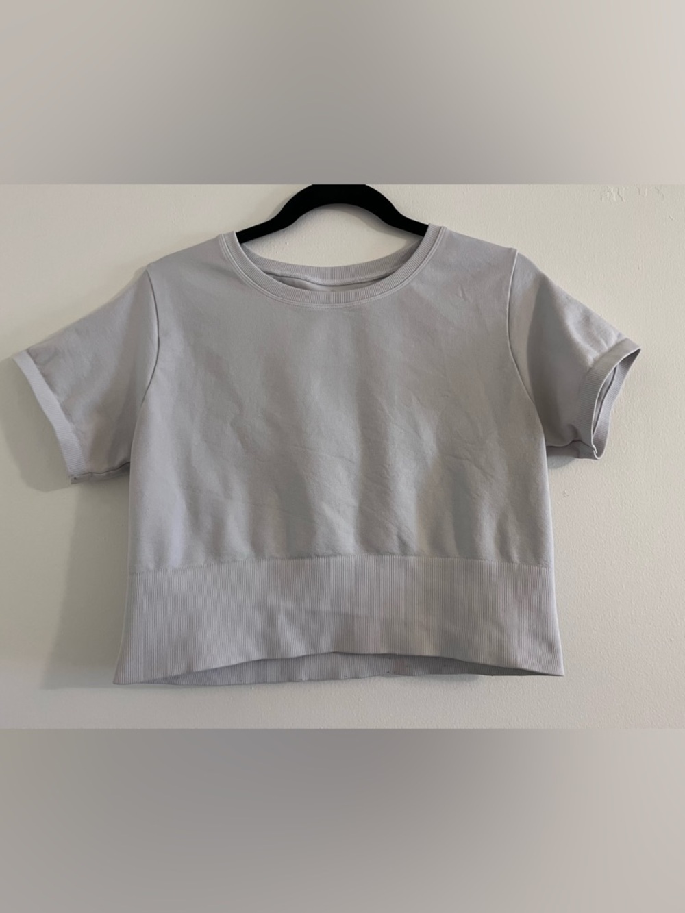 Offline by Aerie Sidewalk Seamless Cropped Tee